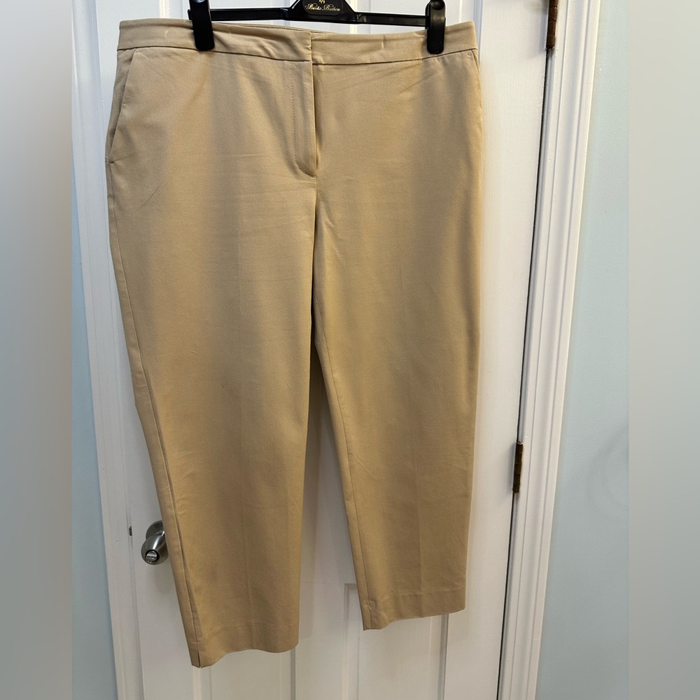 Talbots Tan Pants 18W